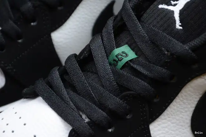 Bmlin Air 1 Low Green 553558-113 Black Mystic White Jordan 0502
